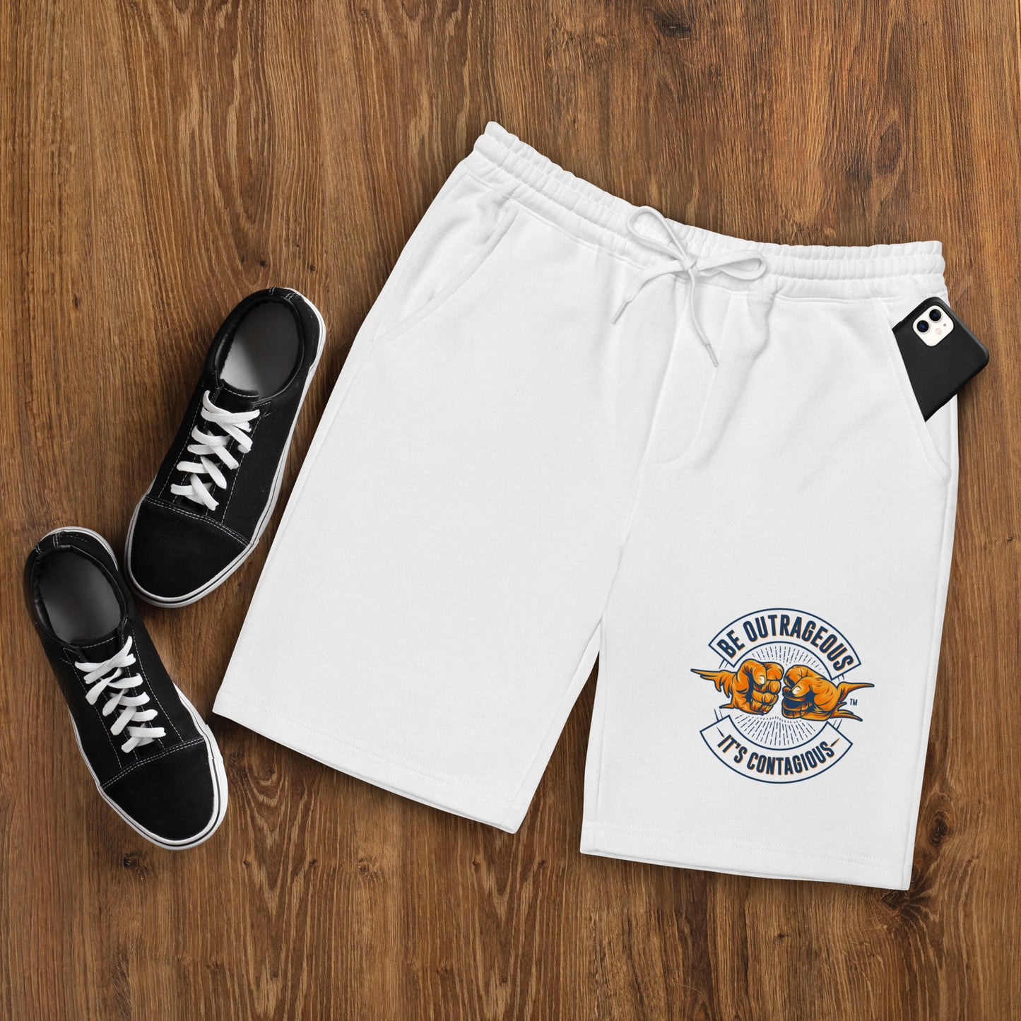 Men's fleece shorts