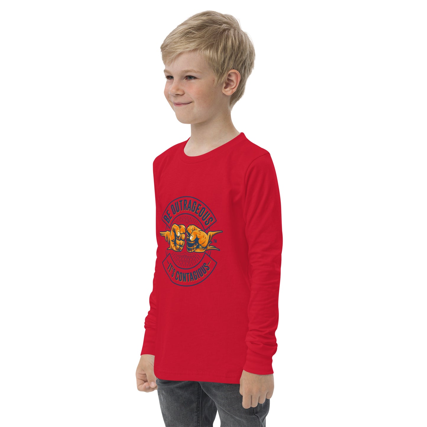 Youth long sleeve tee