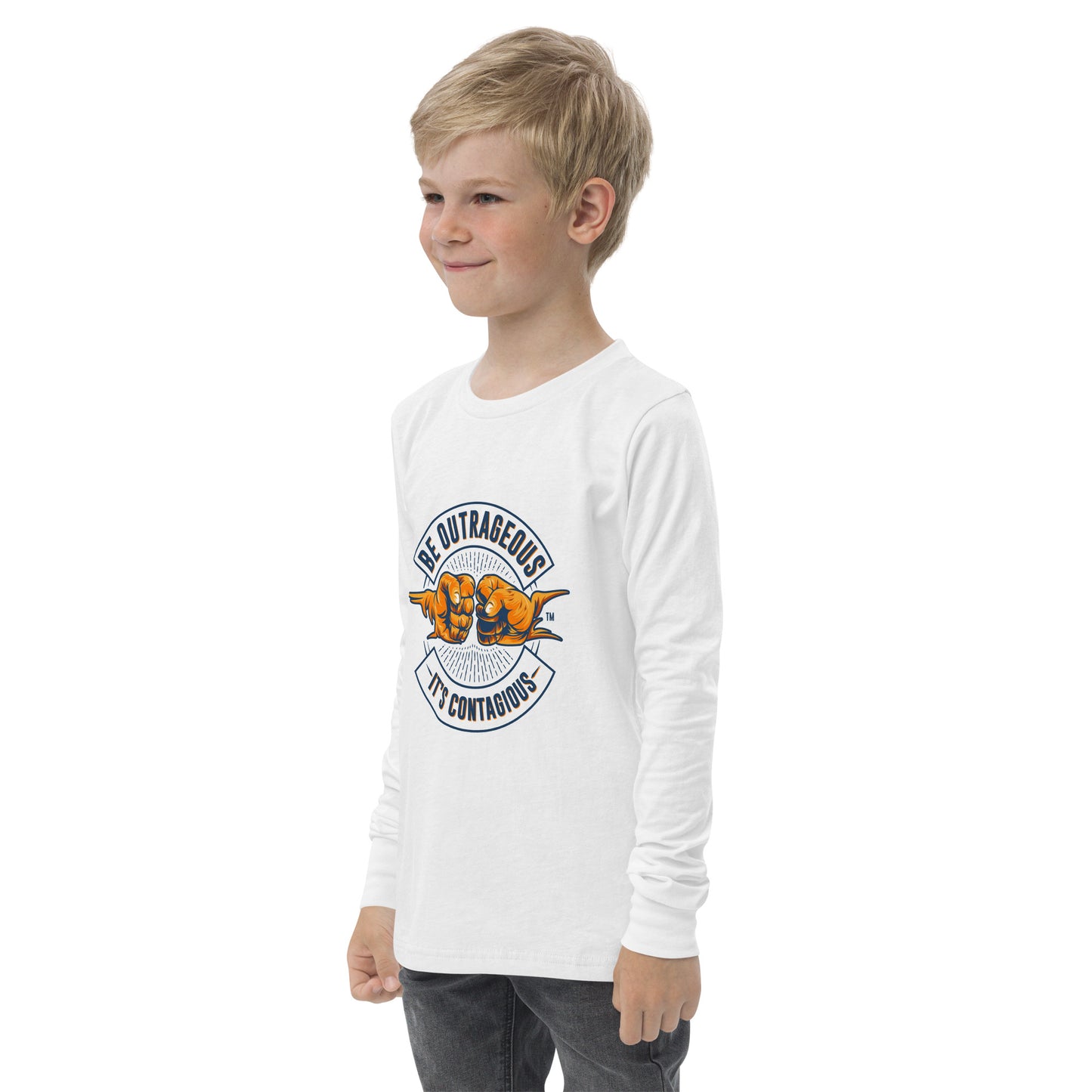Youth long sleeve tee